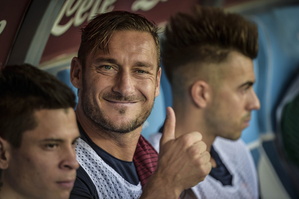 SSC Napoli v AS Roma - totti