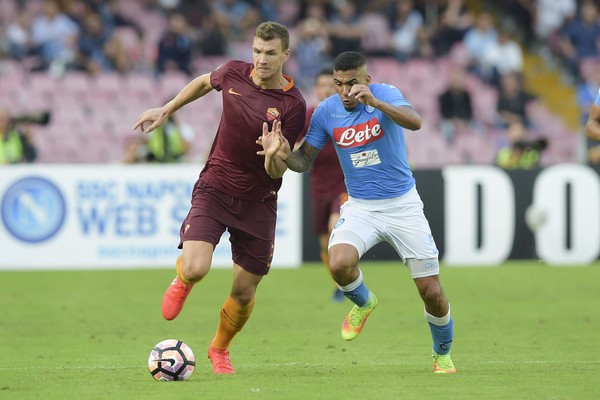SSC Napoli v AS Roma - dzeko golham