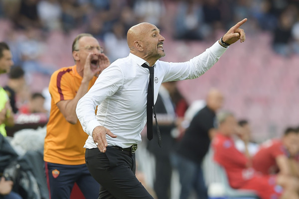 SSC Napoli v AS Roma - Spalletti