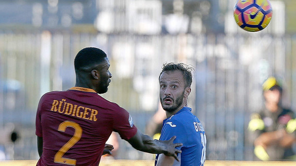 rudiger gilardino duello roma empoli