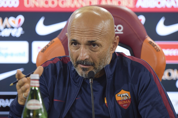 AS Roma Training And Press Conference