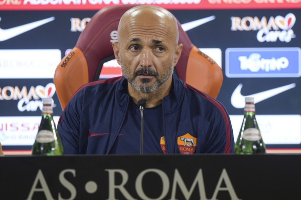 AS Roma Training And Press Conference