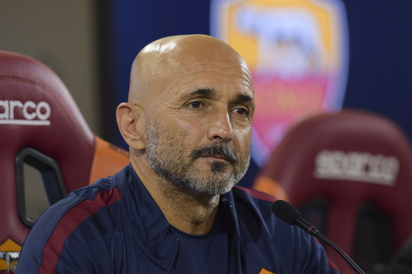 AS Roma Training And Press Conference