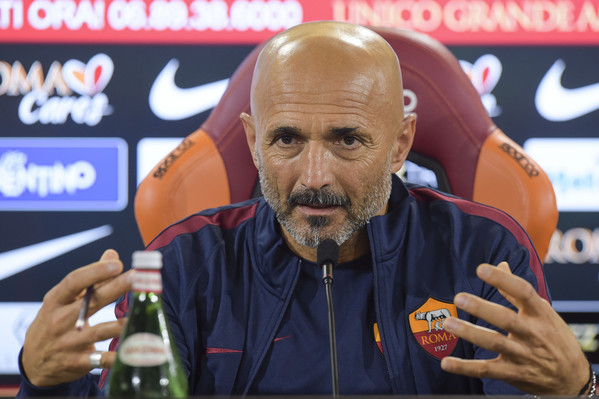 AS Roma Training And Press Conference