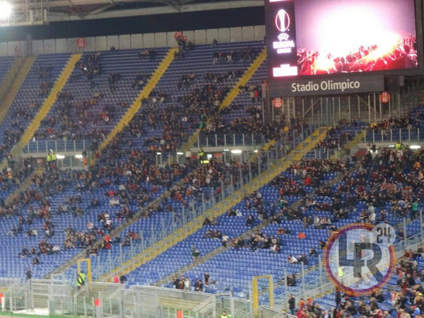 Roma Viktoria Plzen curva sud