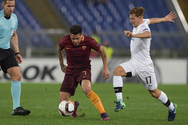 iturbe AS Roma v FC Viktoria Plzen - UEFA Europa League