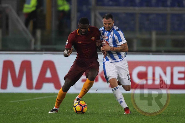 rudiger duello pepe roma pescara