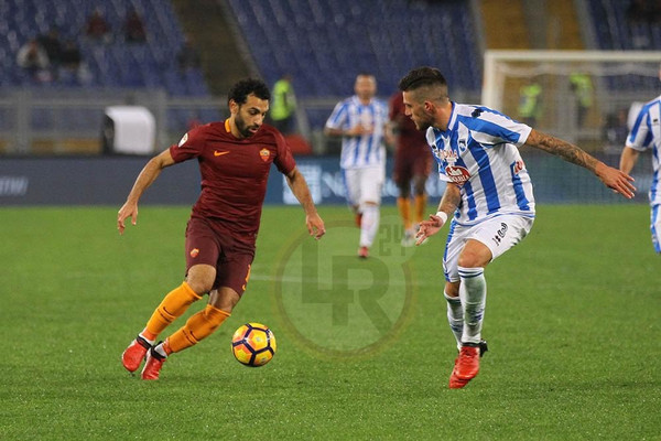 salah uno contro uno roma pescara