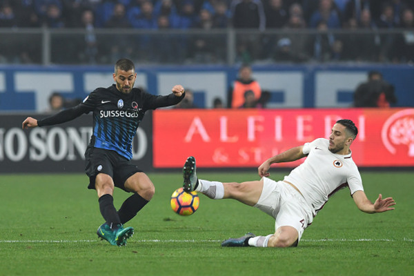 spinazzola manolas atalanta roma