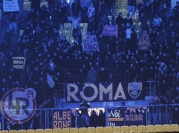 tifosi Roma a Vienna