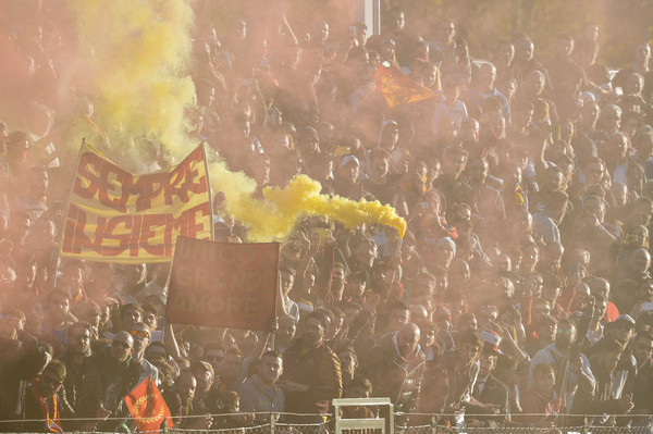 fumogeno tifosi roma