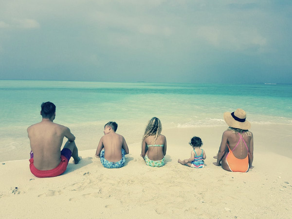 Totti Maldive vacanze