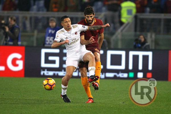 roma-milan fazio lapadula