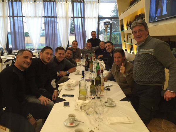 pranzo totti