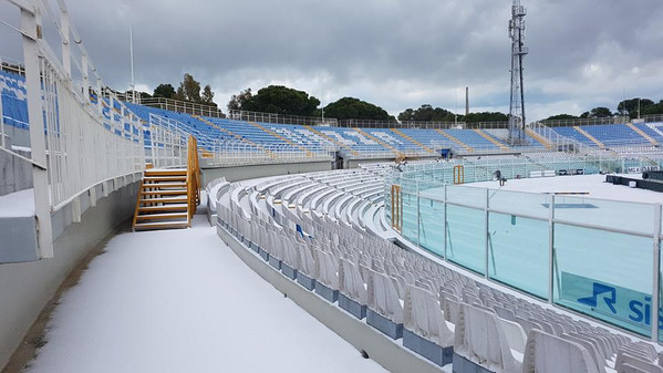 stadio adriatico pescara neve