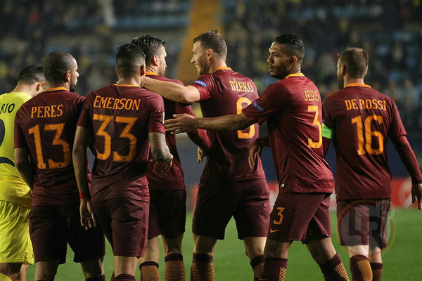 dzeko tripletta villarreal 6