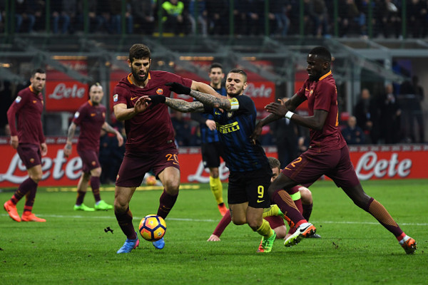 fazio rudiger icardi inter roma