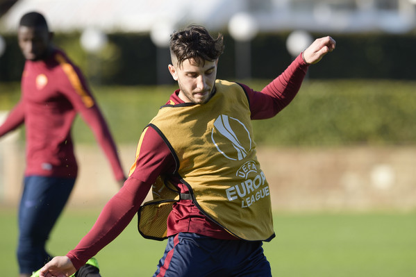 AS Roma training session