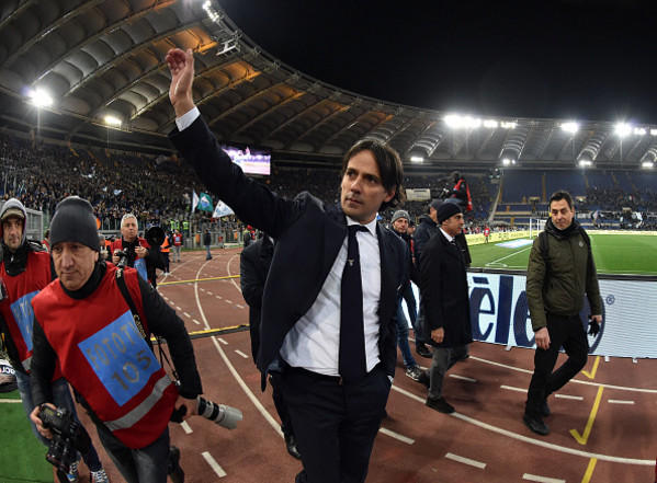 inzaghi sotto nord derby