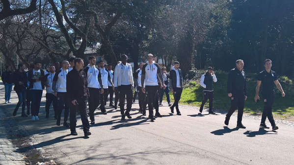 lione passeggiata villa borghese