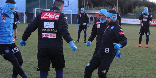 napoli allenamento