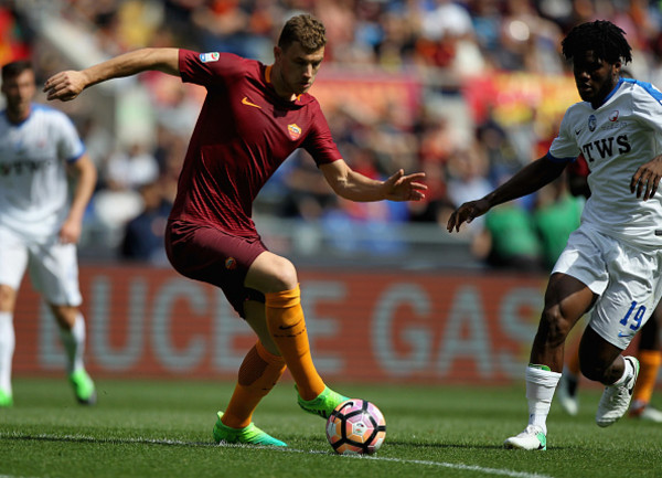 dzeko kessie roma atalanta