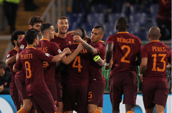 dzeko ride gruppo roma empoli