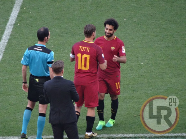 totti salah cambio