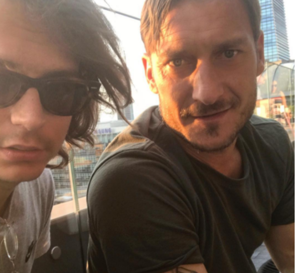 totti a milano_foto instagram