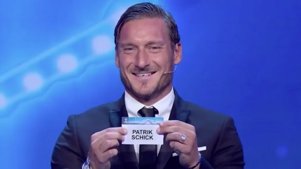 TOTTI ESTRAE SCHICK