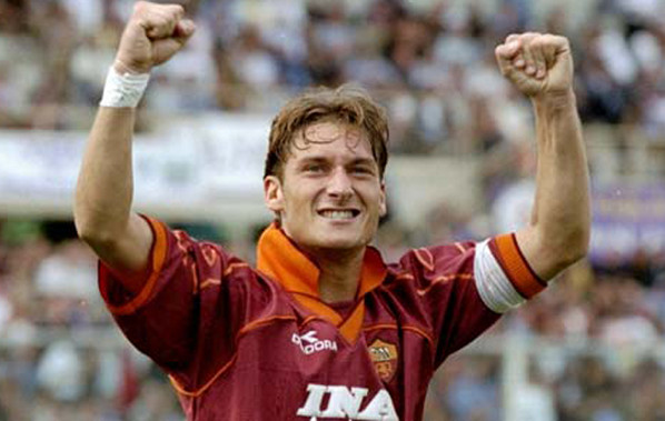 TOTTI RAGAZZO GIOVANE