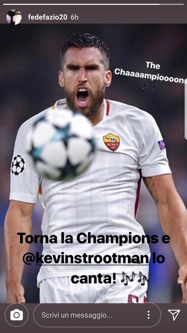 Instagram Fazio Strootman