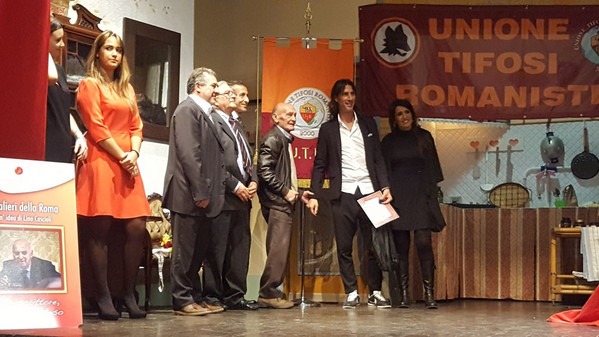 Delvecchio Cavalieri della Roma premiazione