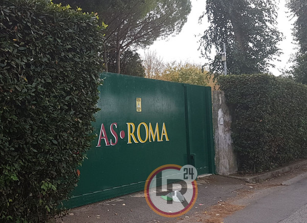 cancello entrata trigoria as roma