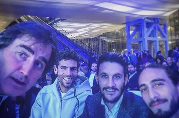 selfie pardo fazio caceres luis alberto