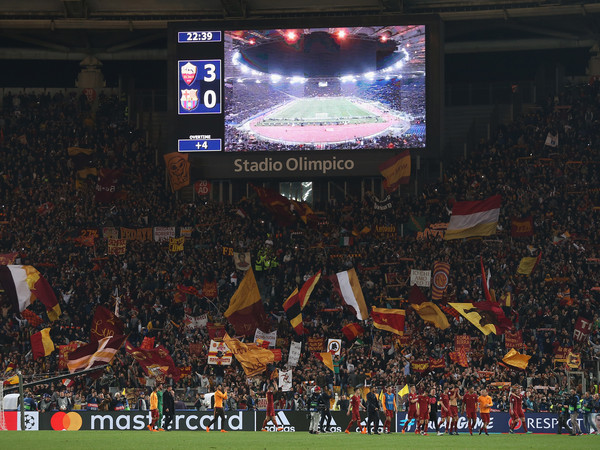 AS Roma v FC Barcelona - UEFA Champions League Quarter Final Second Leg