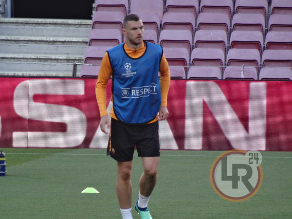 dzeko allenamento