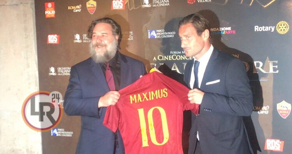 totti e russell crowe