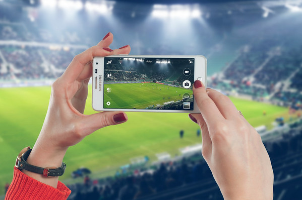 foto stadio da smartphone