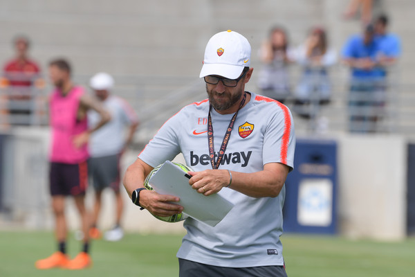 AS Roma Tour USA 2018, allenamento a San Diego