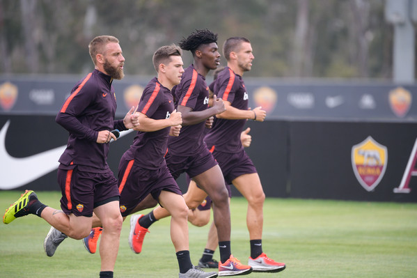 AS Roma Tour USA 2018, allenamento a San Diego