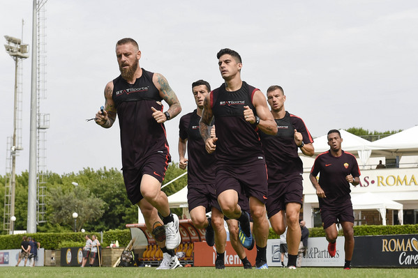 Ritiro Estivo A S Roma - Sessione di Allenamento