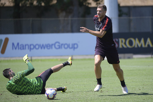 Ritiro Estivo AS Roma, sessione di Allenamento