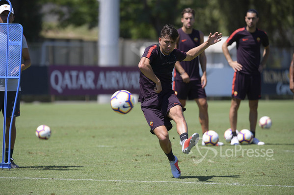 AS Roma, test atletici Mapei