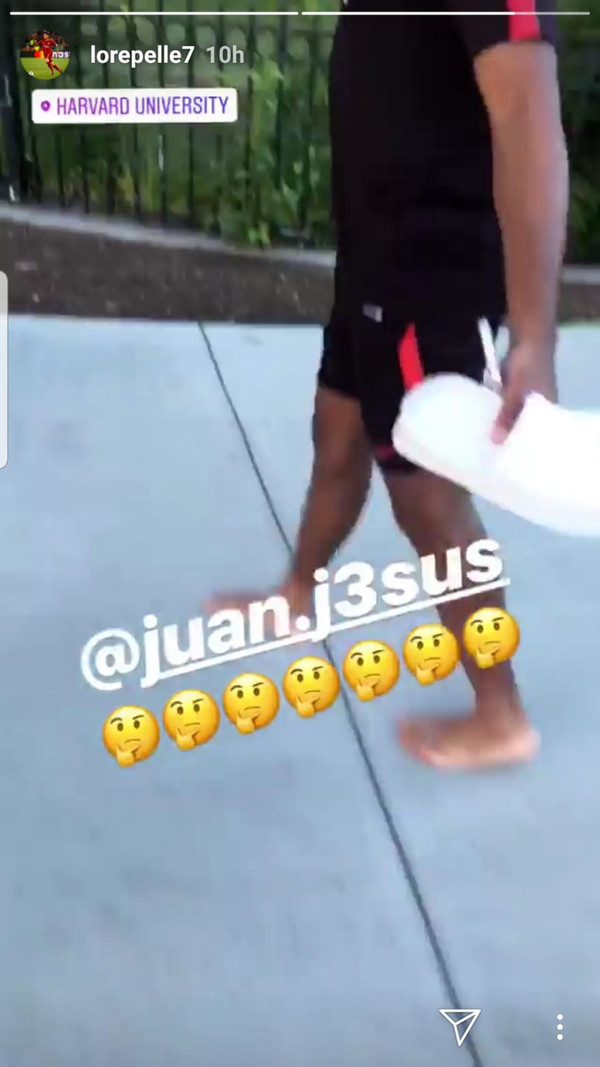 juan jesus e pellegrini instagram