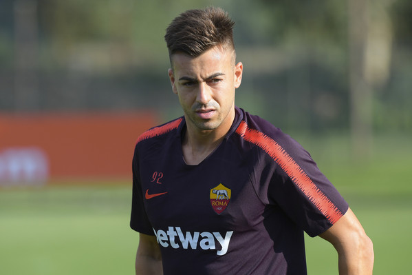 AS Roma, allenamento a Trigoria