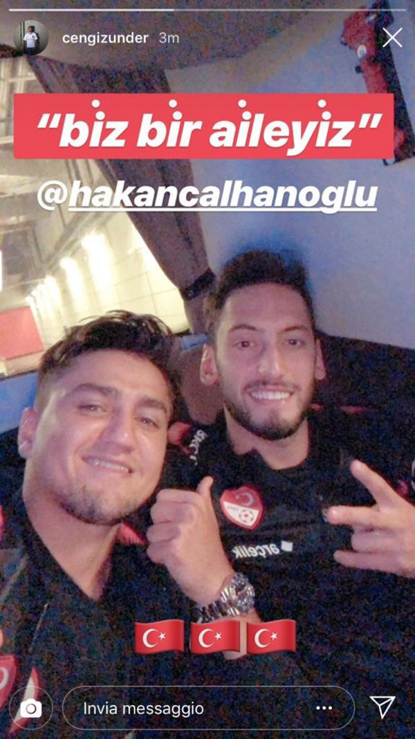 instagram under calhanoglu