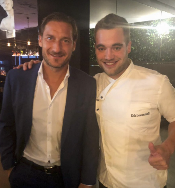 totti bologna a cena