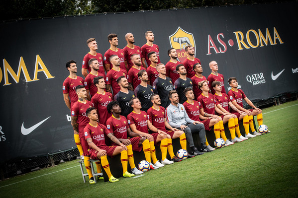 AS Roma: Backstage foto squadra stagione 2018/2019