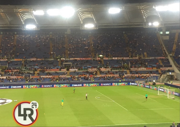 olimpico riscaldamento portieri